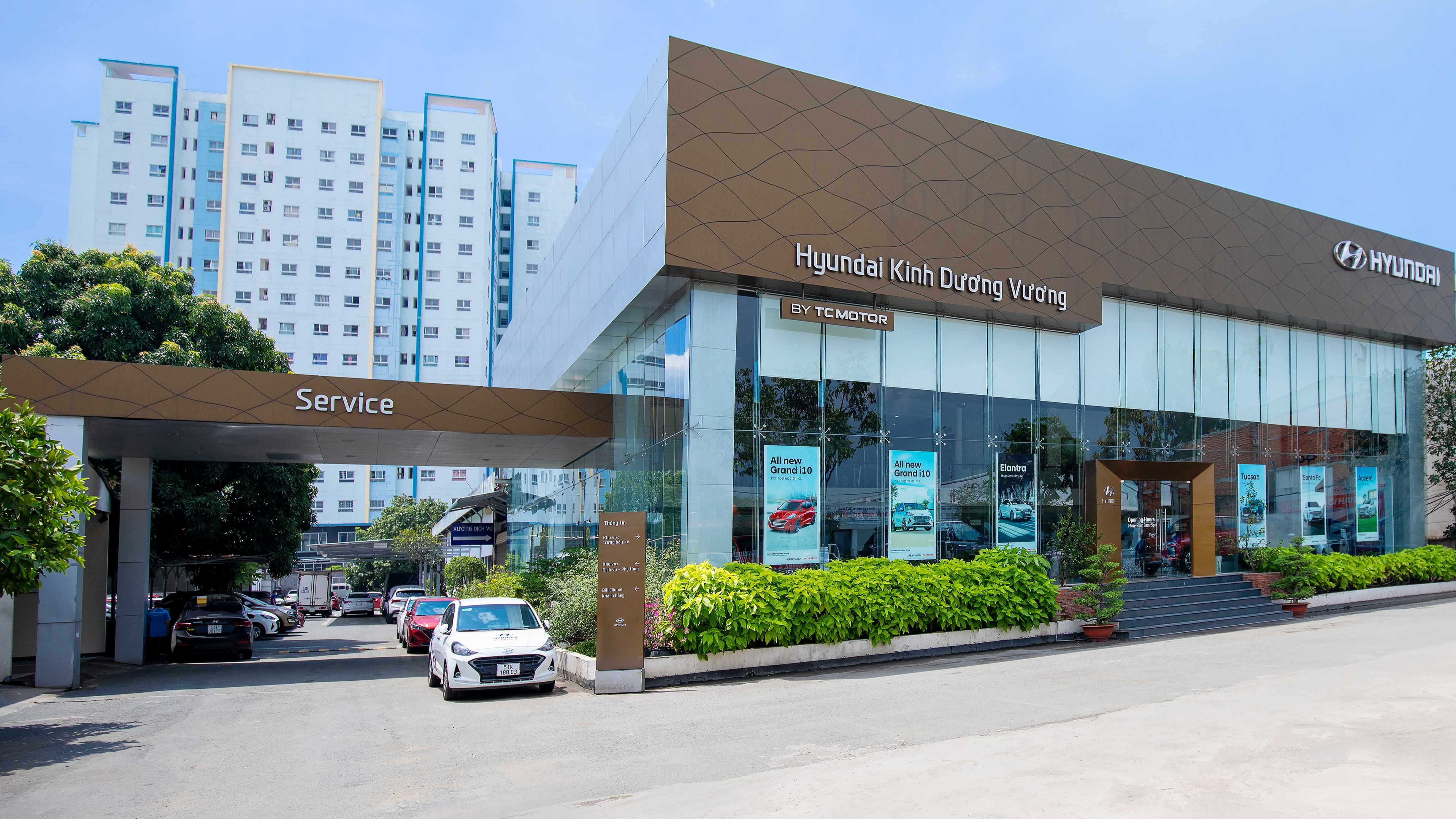 HCM: Đại lí Hyundai Kinh Dương Vương 